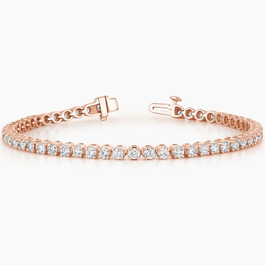 7 In. Diamond Tennis Bracelet (4 ct. tw.) in 14K Rose Gold
