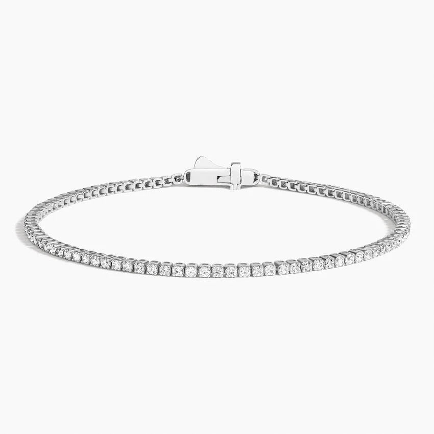 Petite Lab Diamond Tennis Bracelet (1 1/2 ct. tw.) in 14K White Gold