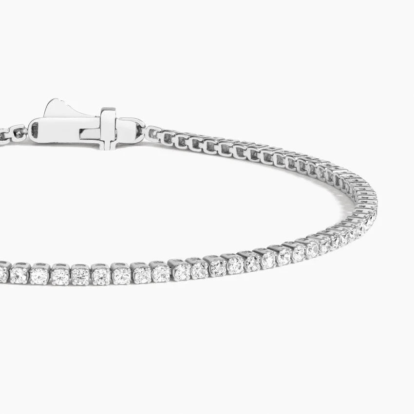 Petite Lab Diamond Tennis Bracelet (1 1/2 ct. tw.) in 14K White Gold