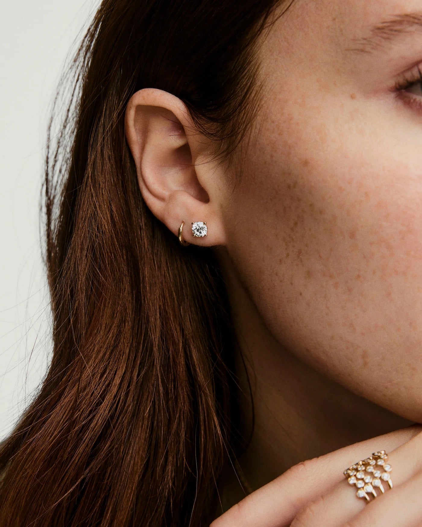 Eclipse® 4-Prong Stud Earrings