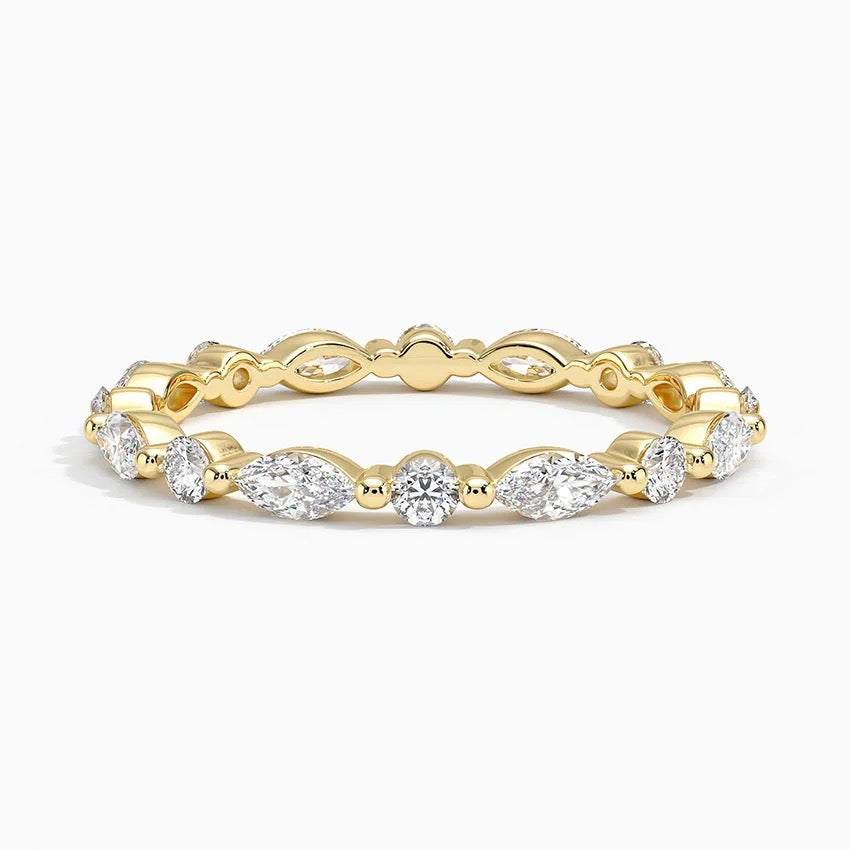 Versailles Eternity Diamond Ring (3/4 ct. tw.) in 18K Yellow Gold