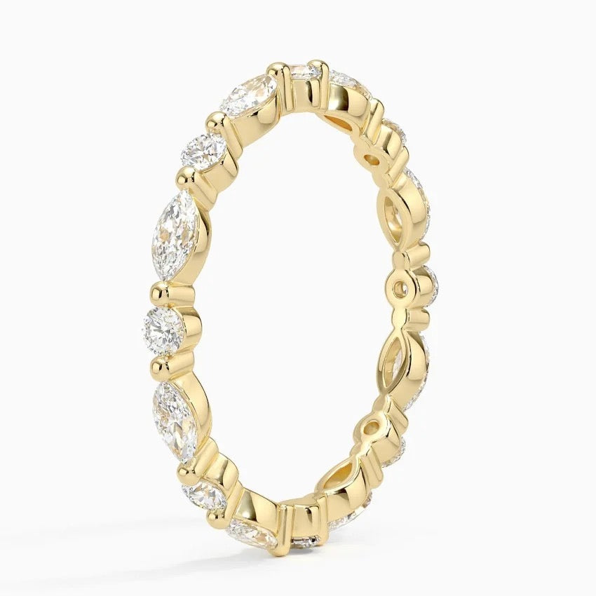 Versailles Eternity Diamond Ring (3/4 ct. tw.) in 18K Yellow Gold
