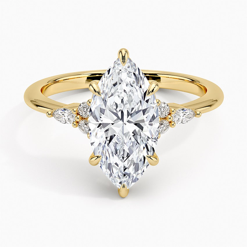 Eclipse® 1 ct. tw. Marquise Ring in 18K Gold