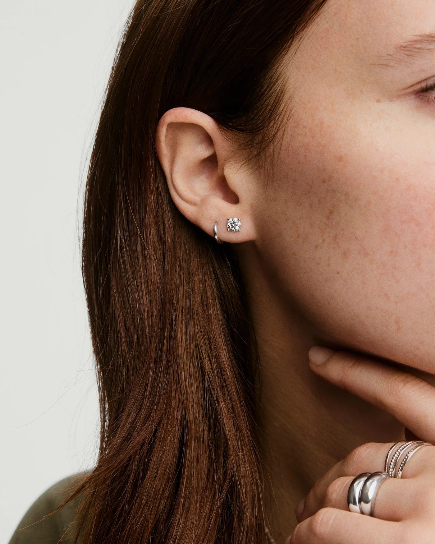 Eclipse® 4-Prong Stud Earrings