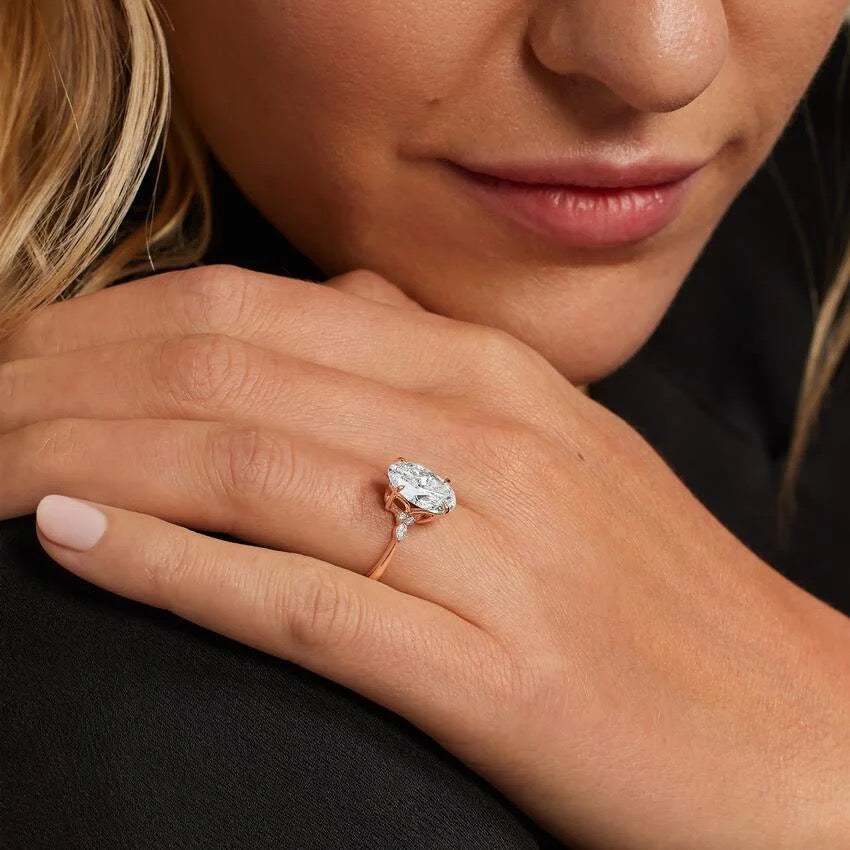 Eclipse® 1 ct. tw. Marquise Ring in 18K Rose Gold